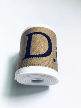 

3 yards wide jacquard elastic letter elastic band