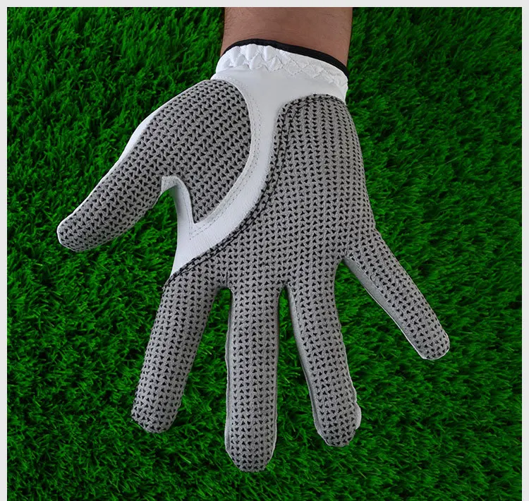 Pgm 1 шт. кожаные перчатки для гольфа левая/правая рука перчатки из чистой овчины противоскользящие перчатки для гольфа спортивные перчатки аксессуары D0011