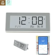 Miaomiaoce inteligente e-link tela lcd bt4.0 digital relógio medidor de umidade termômetro de alta precisão temperatura sensor de umidade