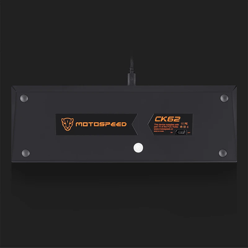 Motospeed CK62 игровая механическая клавиатура Проводная/Bluetooth RGB с подсветкой