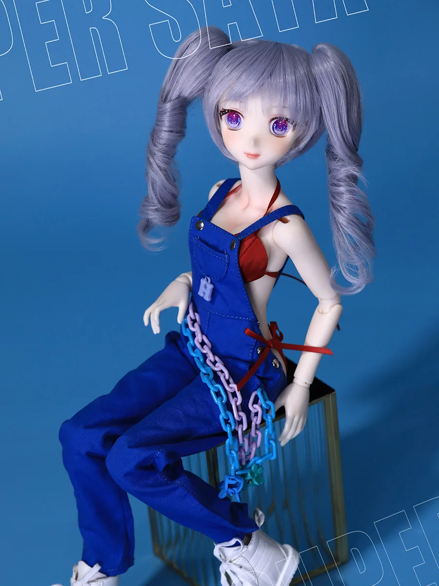 Mini Poupée BJD Vert Clair Avec Corps 1/6 Et Ensemble Complet De