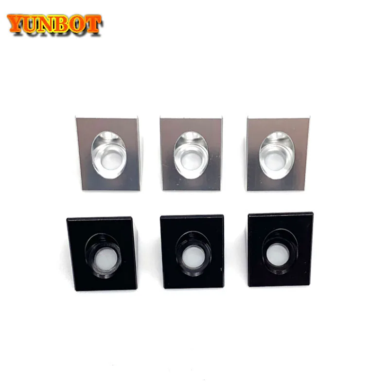 

4PCS 3D Printer parts openbuilds 2020 Aluminum Block triangle aluminum block V-slots two-way connector bracket for 3D printer