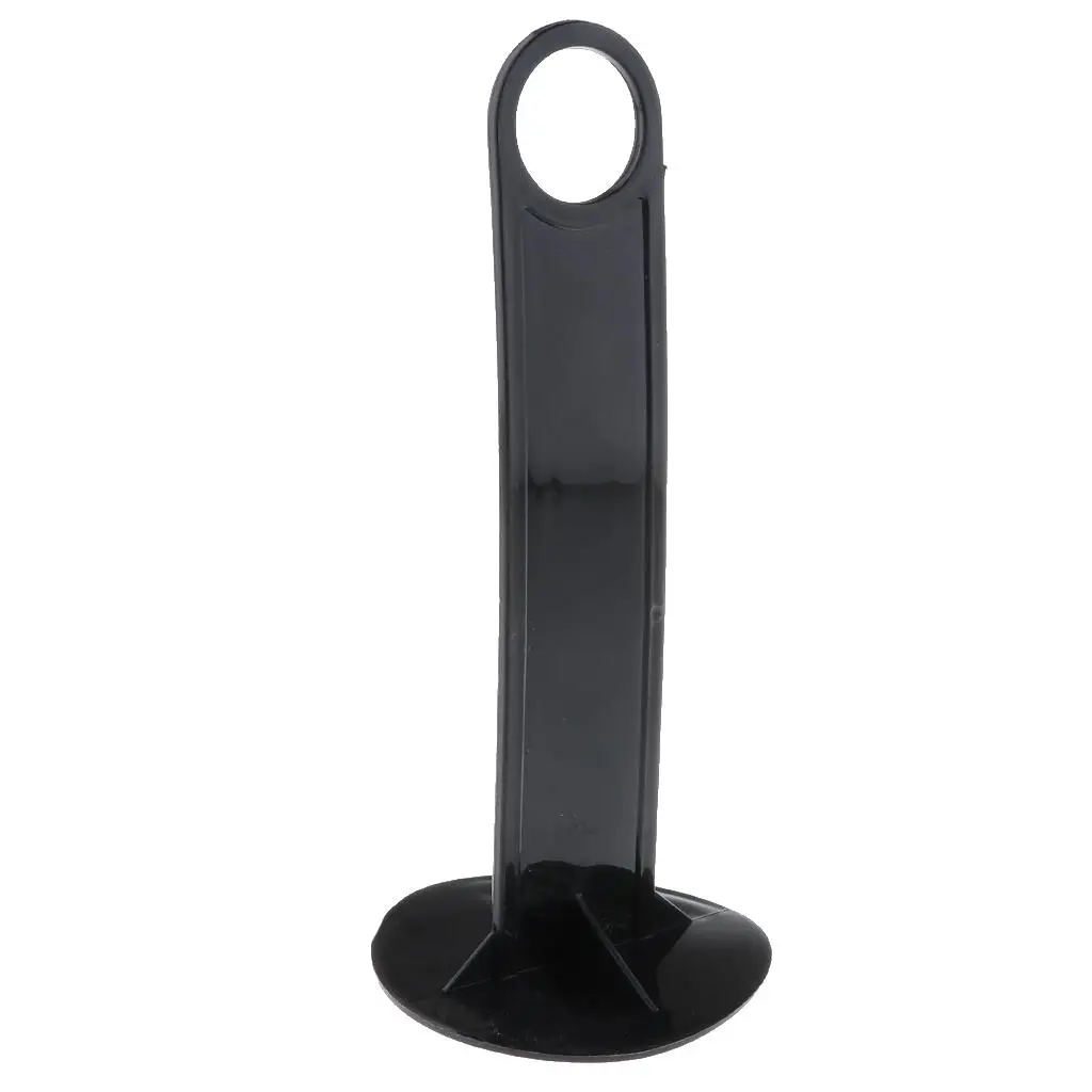 5pcs Disc Cone Plastic Holder Football Disc Cones Field Markers Holding Rack Black