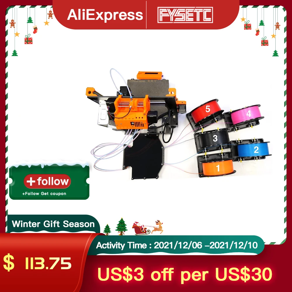 Полный комплект для копирования Prusa i3 MK2.5S MK3S MMU2S (без деталей принтера) MK2.5S/MK3S
