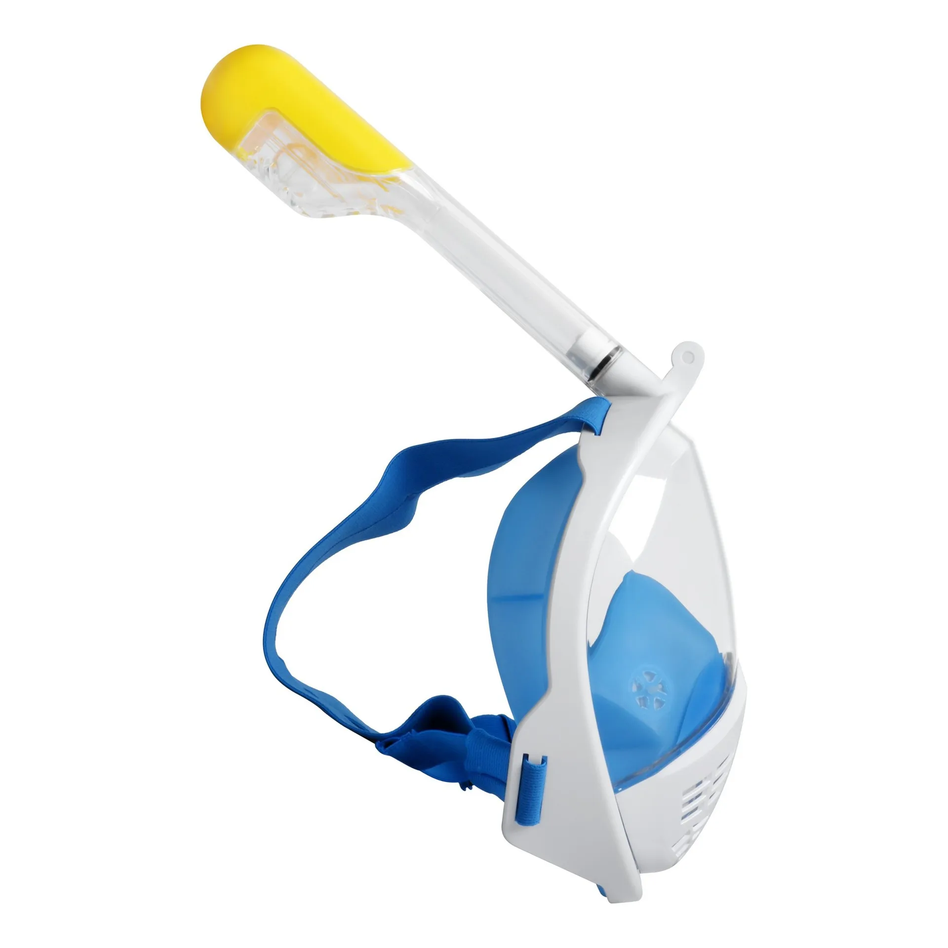 Маска для подводного плавания на все лицо взрослых и детей 180 панорамная