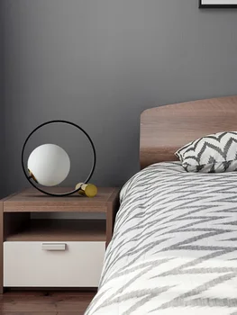 

nordice wandlamp lamp wood bedside dining room aisle lampara pared cabecero de cama