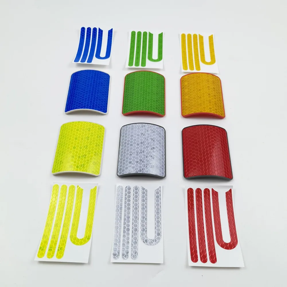 1Set Front&Rear Wheel Cover And License Reflector Sticker For XIAO*MI M365/PRO PET Electric Scooters Component Parts Accessories 1Set Front&Rear Wheel Cover And License Reflector Sticker For XIAO*MI M365/PRO PET Electric Scooters Component Parts Accessories