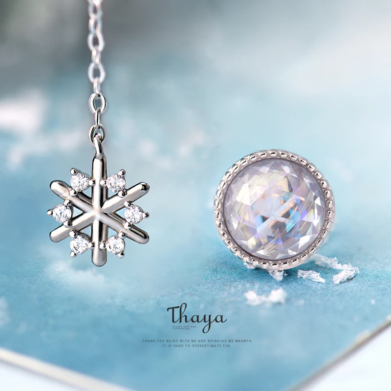 Thaya Snow, дизайнерские серьги, 925 серебро, Богемия, изменение цвета, серьги для женщин, специальный дизайн, модные ювелирные изделия