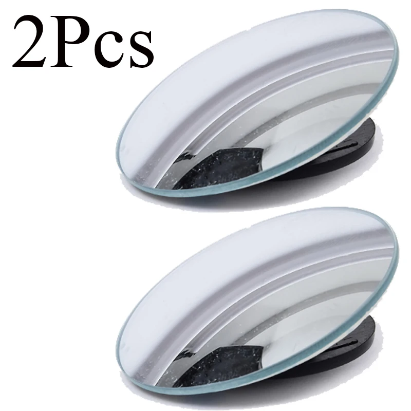 2Pcs Car Rearview Mirror Round Blind Spot Mirror for Renault Megane 2 3 Duster Logan Clio 4 3 Laguna 2 Sandero Scenic blind spot mirror,wide angle mirror