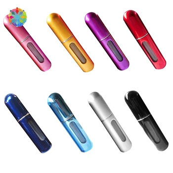 

Protable 5ml Mini Empty Refillable Perfume Atomizer Bottle Travel Scent Pump Portable Spray Case