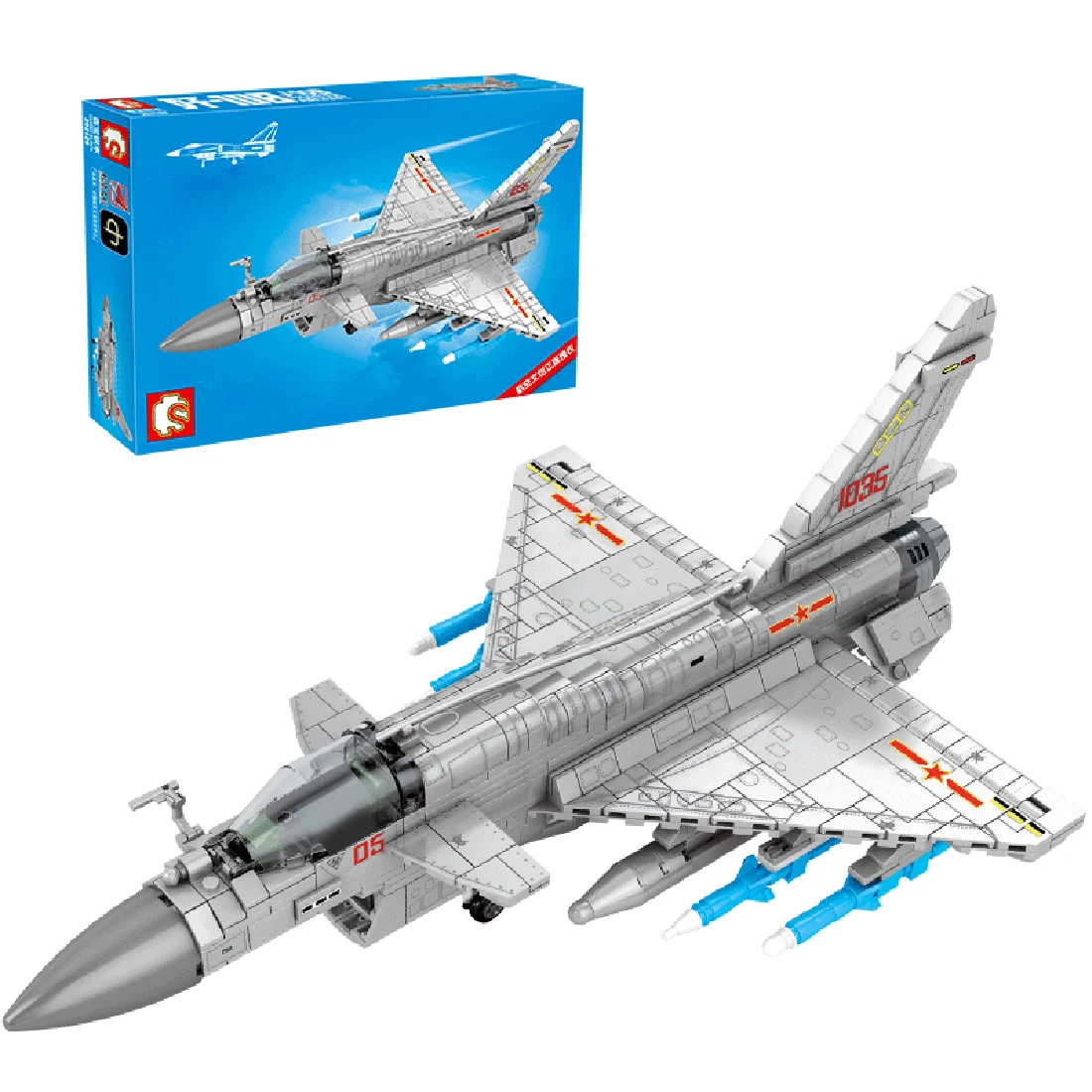 

820Pcs MOC Aerospace Series Bomber Plane Model Brick Fighter Aircraft Assembly Building Blocks Toy Gift As Decor