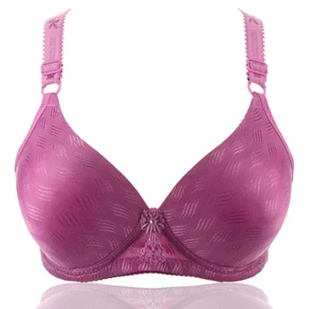 

Woman Wire Free Sexy Push Up Underwear Women Wireless Bra Comfortable Bras Large Size Big Cup bra Ladies Lingerie Plus Size