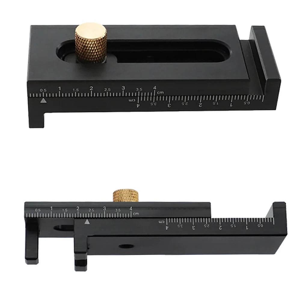 

Woodworking Feeler Ruler Saw Seam Gauge Saw Slot Adjuster Regulator Tool