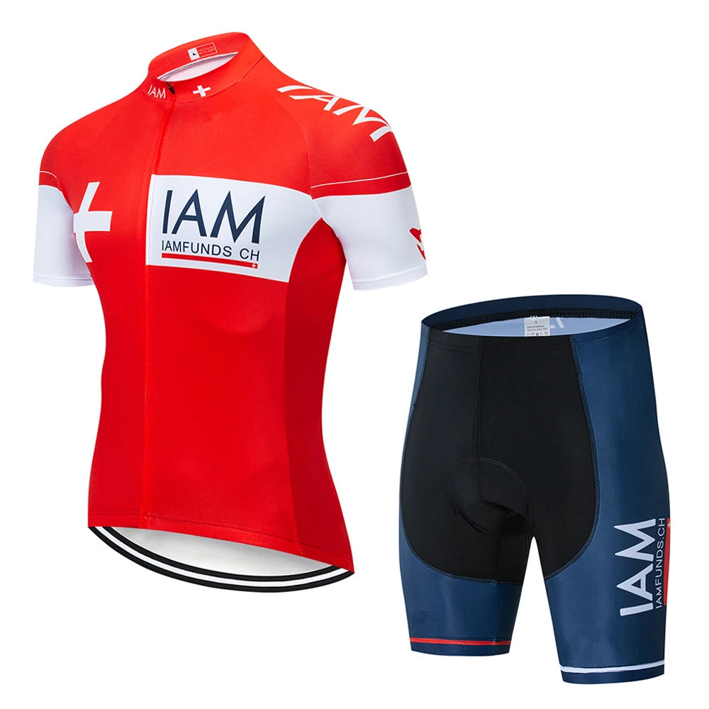 IAM Pro Велоспорт Джерси ropa ciclismo hombre команда летняя велосипедная одежда быстросохнущая с коротким рукавом велорубашка MTB