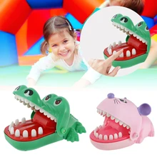 Jouet pour tirer les dents de crocodile qui mord les doigts pour enfant, jeu classique drôle et amusant, cadeau idéal,