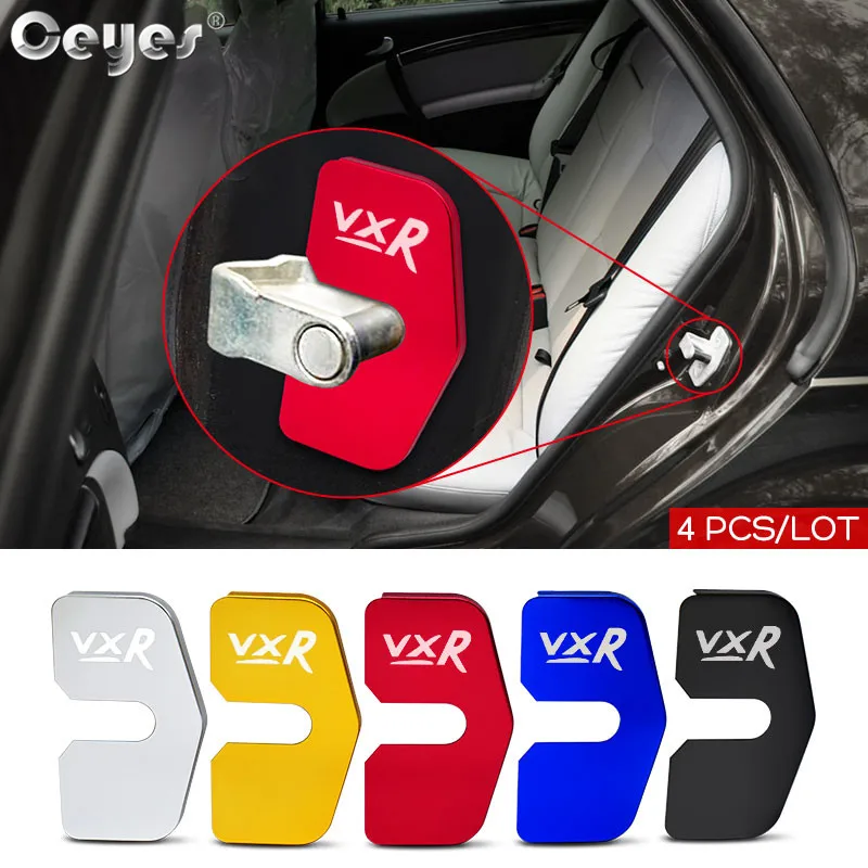 Car Door Lock Cover 4pcs For Vauxhall VXR Insignia Astra Mokka