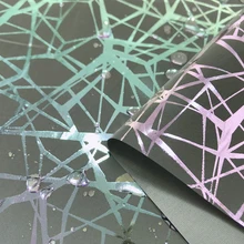 1 м* 1,4 М пятно Светоотражающие монограммы напечатаны модный пуховик Куртка сценическое представление креативная Ночная светоотражающая ткань