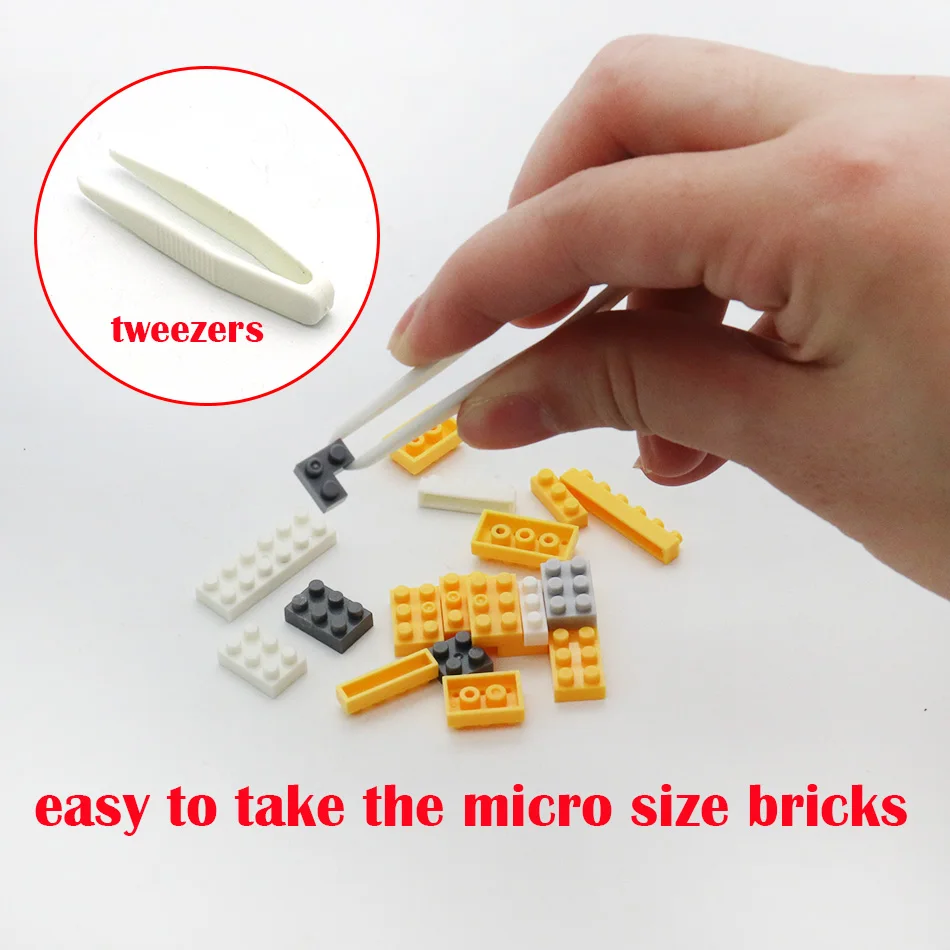 Tweezers Disassembly Device Tool Bricks Separator Parts for Micro Size Diamond Building Blocks DIY Accessories Kids Toys building blocks,construction blocks