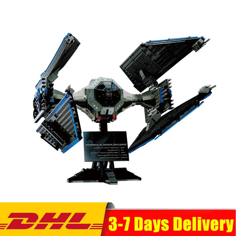 

In Stock 703pcs Star Wars Stunning Model Limited Edition The TIE Interceptor Building Blocks Brick Toy Legoings 05044 7181