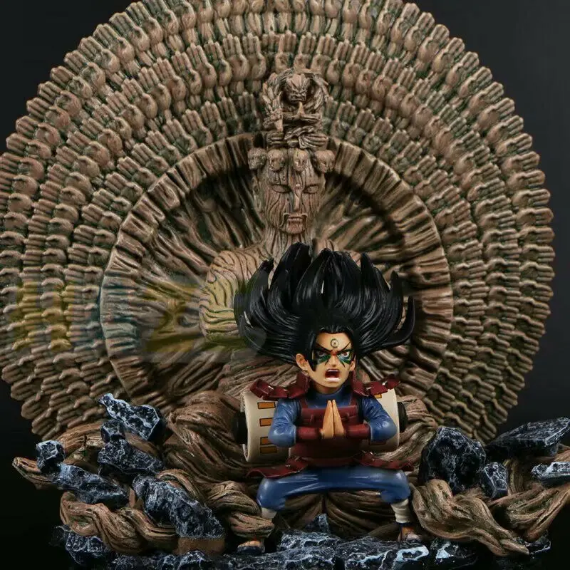 Наруто Shippuden Shodai Hokage Senju Hashirama сцена ПВХ Фигурка Статуя Модель игрушки коллекция аниме фигурка игрушки статуя 30 см