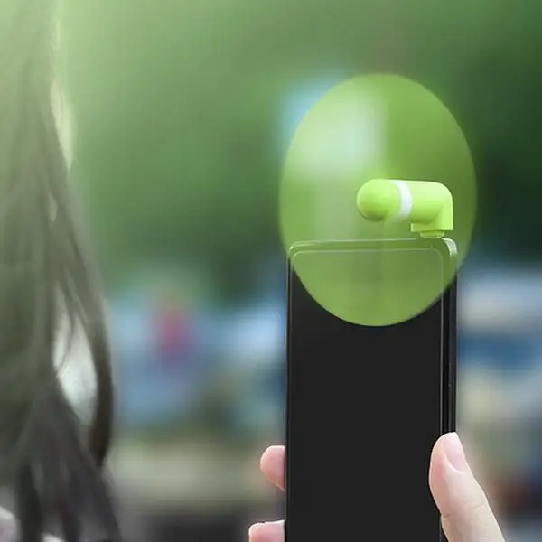 Мобильный телефон мини USB Электрический вентилятор охлаждения смартфона портативный вентилятор для Android универсальный