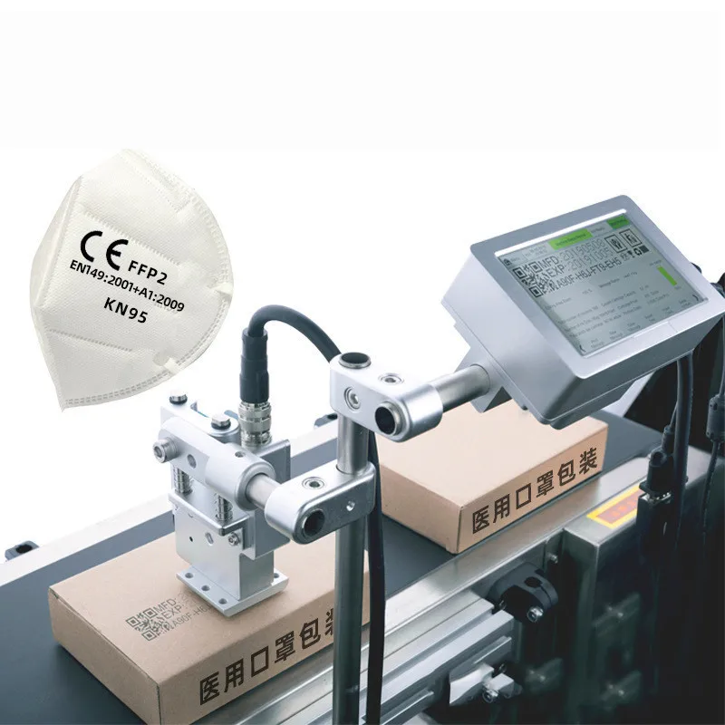 

Handheld inkjet Printer Color ink Jet Intelligent Small Printing Online Touch Screen QR Coding Code Logo Multilingual Language