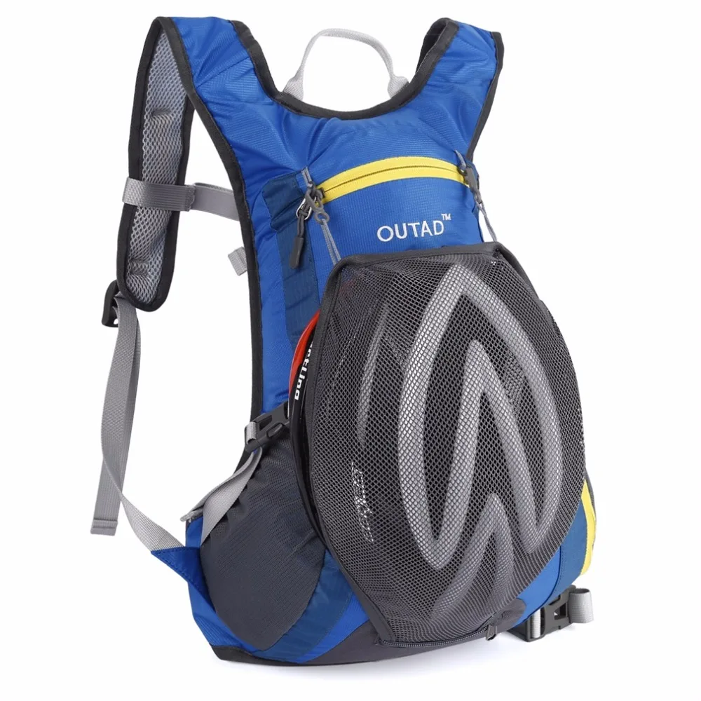 OUTAD 15L открытый рюкзак для верховой езды рюкзак кемпинговая сумка с чехлом шлема