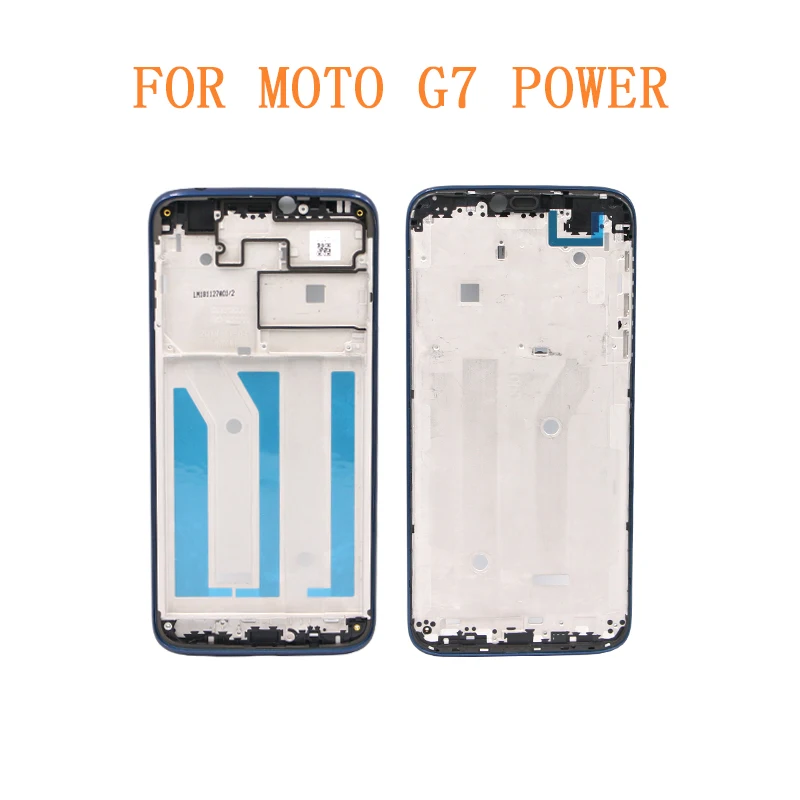 G7 G7 мощность средняя рамка для Moto G7 G7 мощность ЖК-дисплей Поддержка Рамка Корпус средняя Рамка Замена