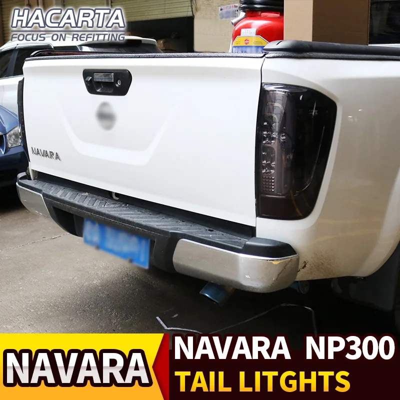 Светодиодный ные задние стоп сигналы для Navara NP300 D23 лампа 2014 19/Frontier 2018 +