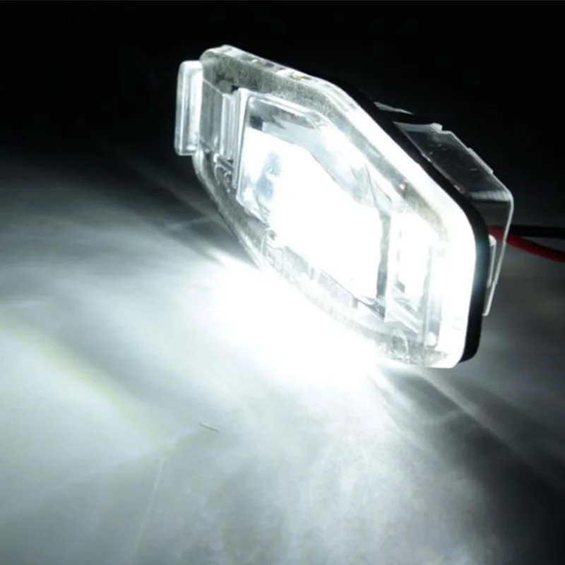 Edislight 2x светодиодный номерной знак лампы без ошибок для Honda Civic VII/4D/VII4 5D/Legend/Accord 4D автомобильные аксессуары