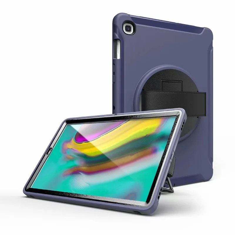 Чехол для samsung Galaxy Tab S5E 10," T720 T725, противоударный чехол с откидной подставкой и ремешком, Жесткий Чехол из поликарбоната для Galaxy Tab S5E