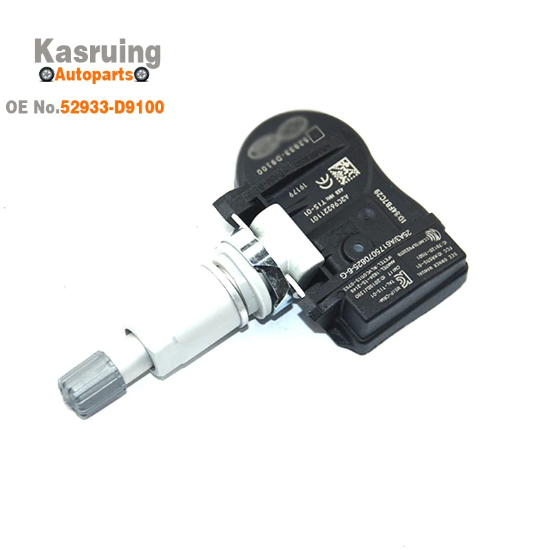 1PCS New TPMS for Kia Sportage 2017-2019 QL NIRO CADENZA 17 18 52933D9100 52933-D9100 433MHz Tire Pressure Monitor Sensor System |