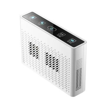 

Air Purifier USB Charging Eliminates Odors Dust For Office Ozone Generator Purifier Car Air Purifier For Plants Baby White