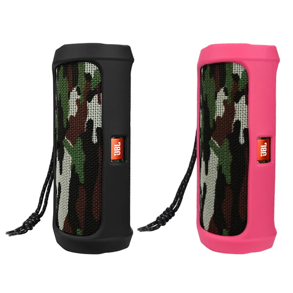Custodia Protettiva Per JBL Flip 4 - Borsa Da Trasporto Anturto Con Moschettone, Rivestimento Morbido