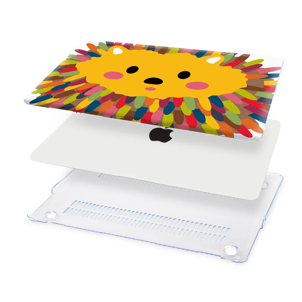 Прекрасный чехол для ноутбука из ПВХ для Apple MacBook Air Pro retina 11 12 13 15 для Pro 13,3 15,4 Touch Bar на заказ Жесткий Чехол для замены