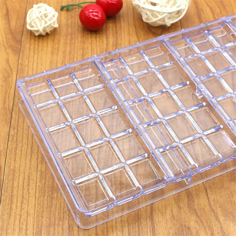 DIY 3D шоколадный батончик форма Поликарбонат PC форма для мыла форма для сладостей торт выпечки Кондитерские инструменты