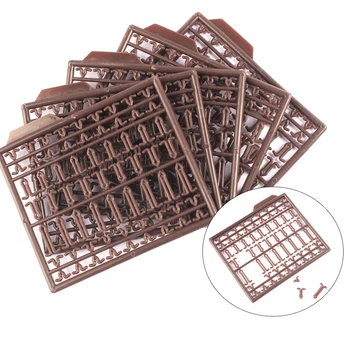 

Durable Lightweight Brown Carp Tools Boilie Stops Plastic Hair Rig For Boilies Floating Fishing Tool Useful Bait Stopper