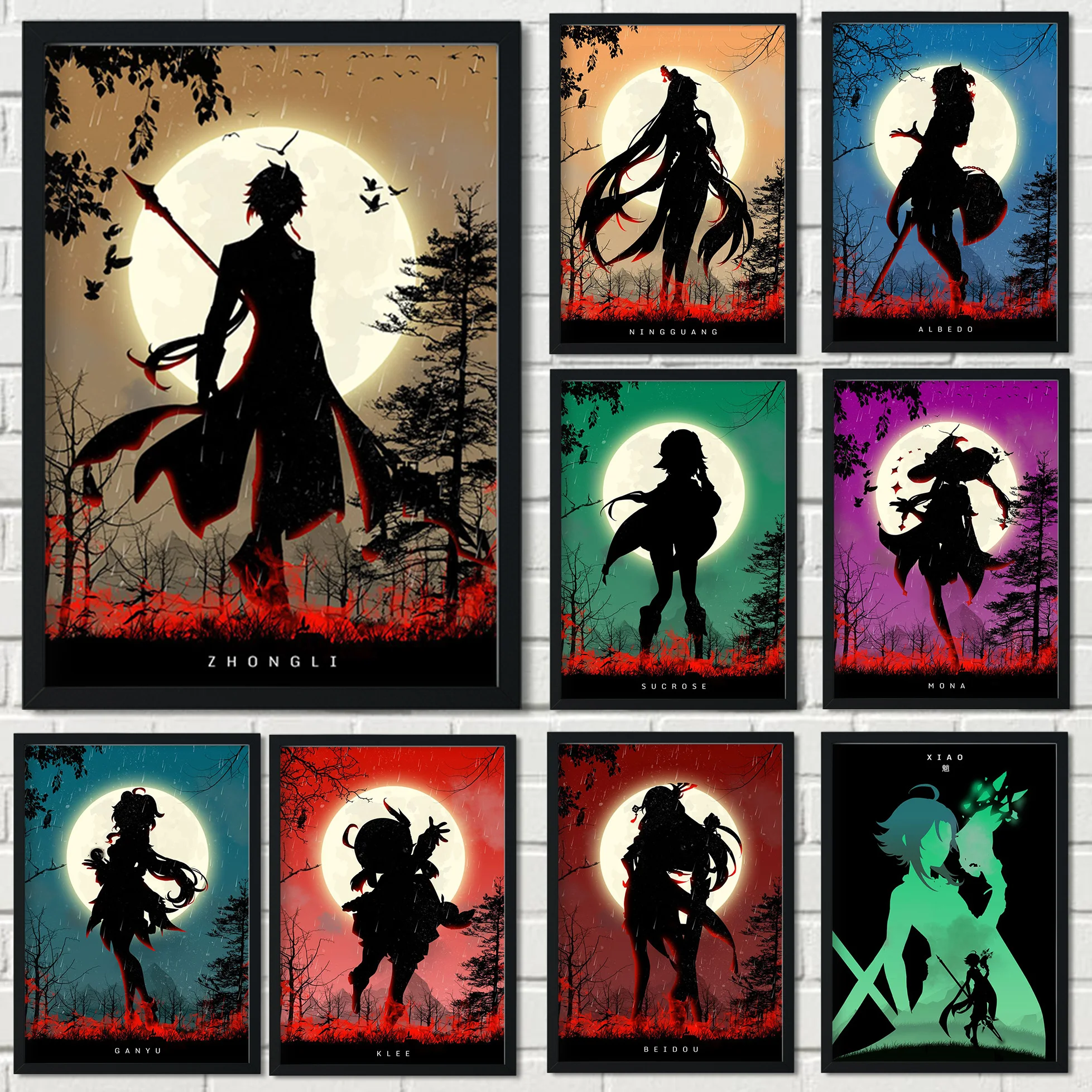 5d Diamond Painting Genshin Impact Poster Zhongli Anime Poster Full  Square/round Diamond Embroidery Cross Stitch Home Decor Gift - Diamond  Painting Cross Stitch - AliExpress