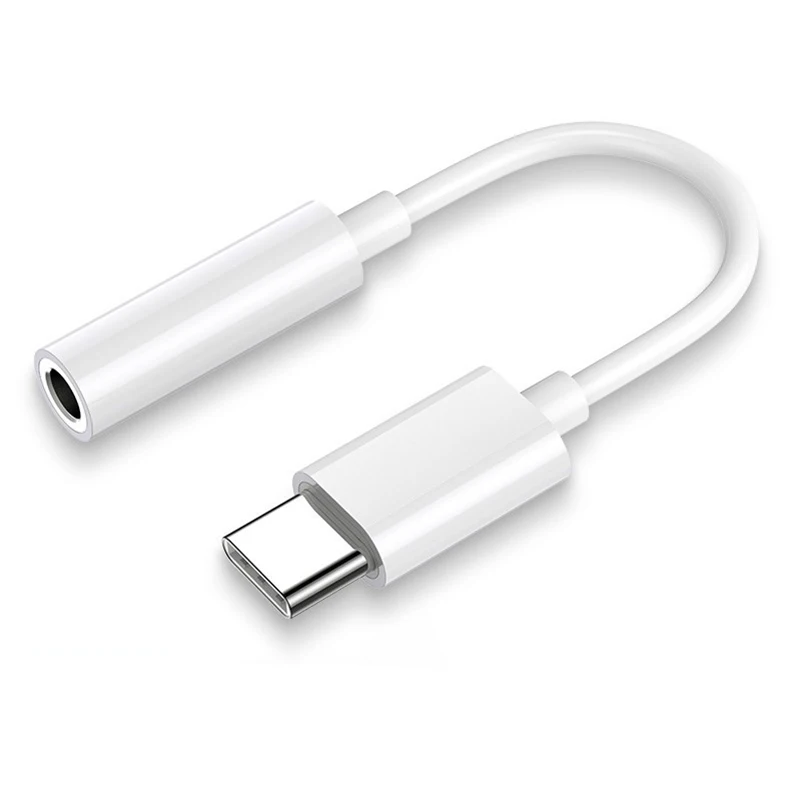 USB C 3,5 Jack кабель для наушников type C до 3,5 мм AUX адаптер для наушников для huawei P10 P20 pro Xiaomi Mi 6 8 аудио кабель