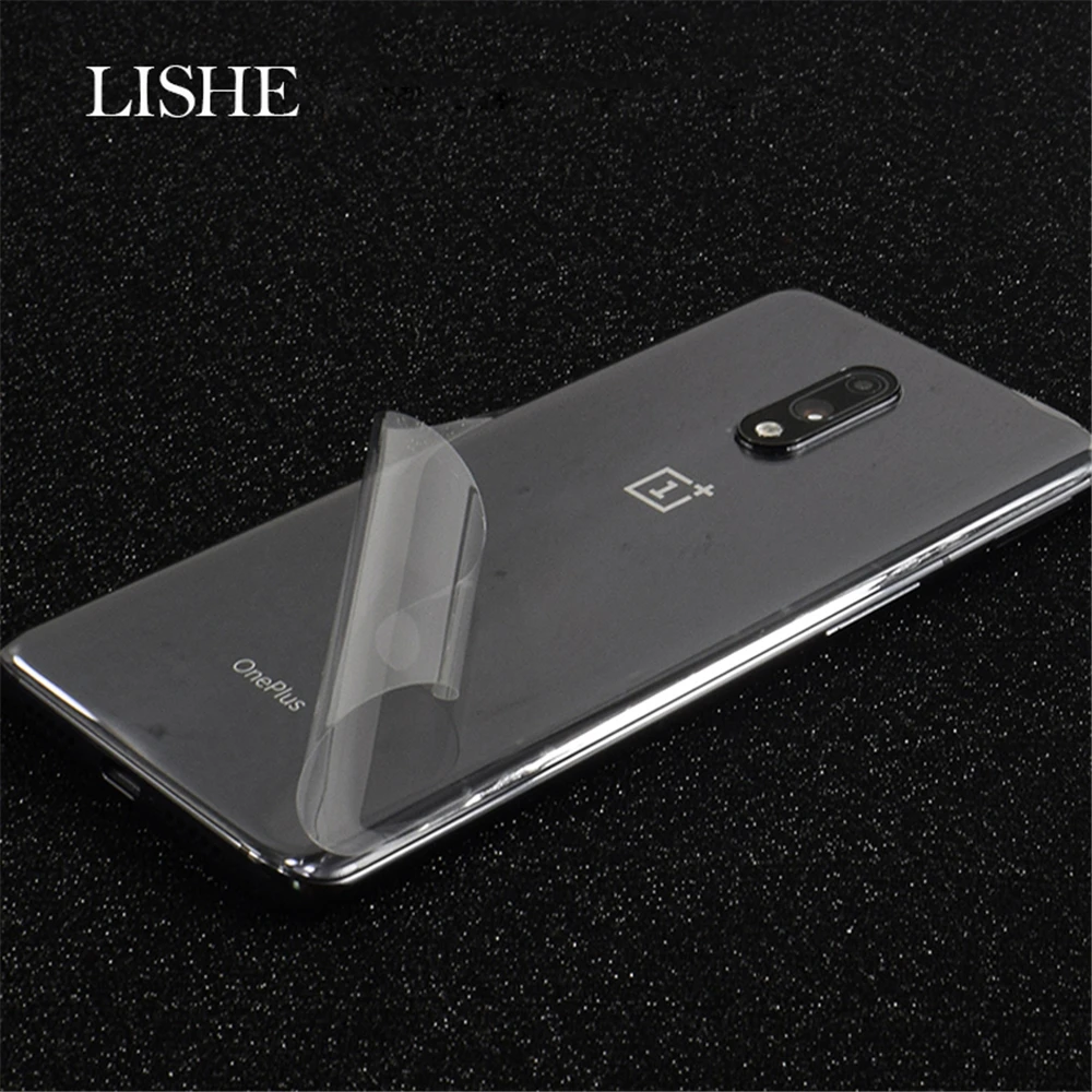 Против отпечатков пальцев HD Прозрачная задняя пленка наклейка для OnePlus 6 6T 7 7 Pro Пылезащитная водонепроницаемая кожа задняя защитная пленка