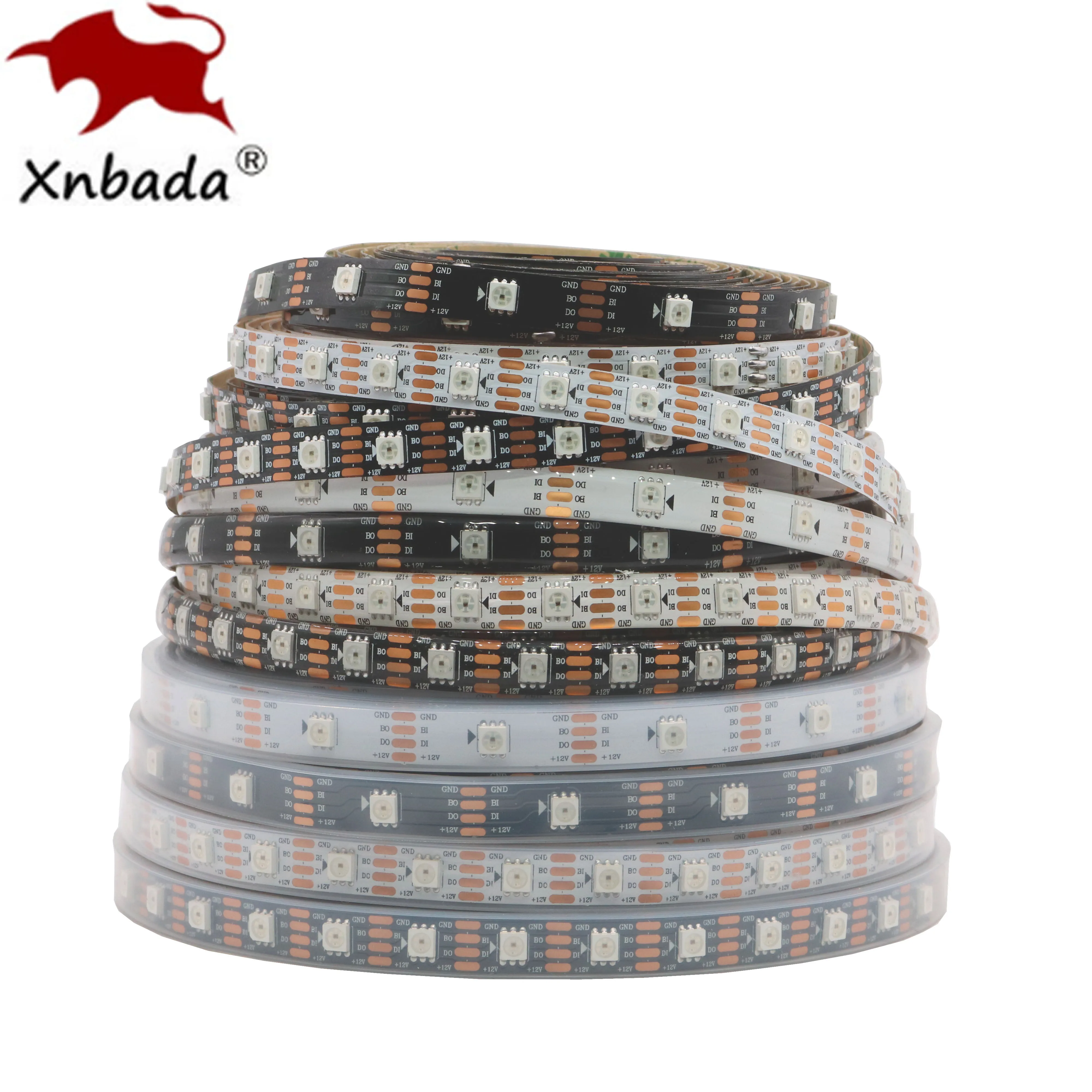 Пиксельная Светодиодная лента WS2815 (WS2812B WS2813 обновленная) RGB индивидуально