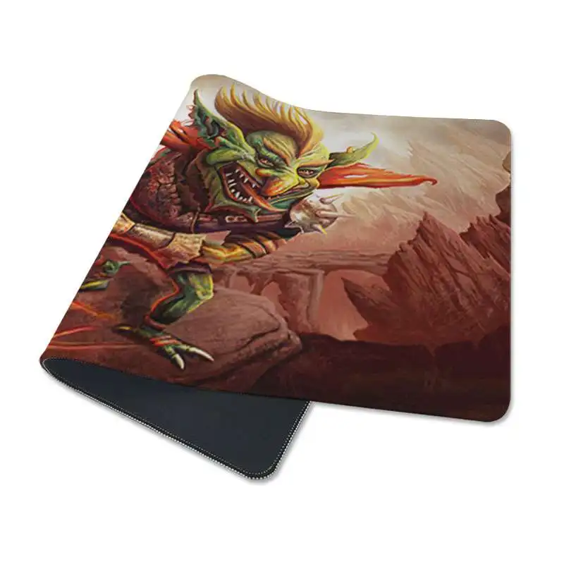 MaiYa In Highresgoblin beast monster Unique Desktop Pad Game Mousepad Size for 300*6000*2mm and 400*900*2mm Game Mousepad