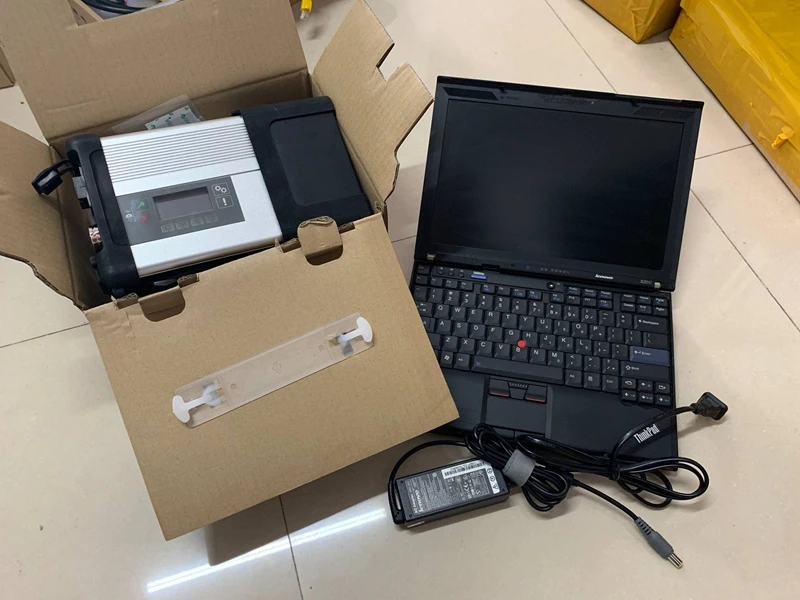 Подержанный ноутбук x201 I7 cpu 8G автоматический диагностический инструмент mb star c5 с программным обеспечением V12/ X/DTS/WIS/Vediamo/ST Finder в 320GB HDD