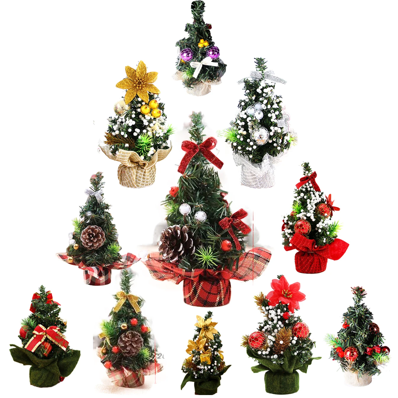 10X NAVIDAD ÁRBOL FLORECIDA Poinsettia Brillo 9cm Grande Colgante Fiesta Navidad Decoración