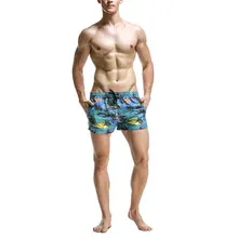 Мужские Пляжные принтованные метросексуальные спортивные боксеры модные разноцветные