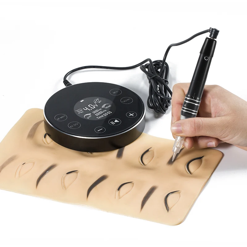 Professional Permanent Makeup Machine Tattoo Gun Eyebrow PMU Machine Pen For Up Eyebrows Eyeliner Lip Microblading Makeup Kit