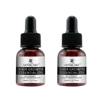 

ARTISCARE 2 Pcs 20Ml Hair Growth Essential Oil Hair Regrowth Serum