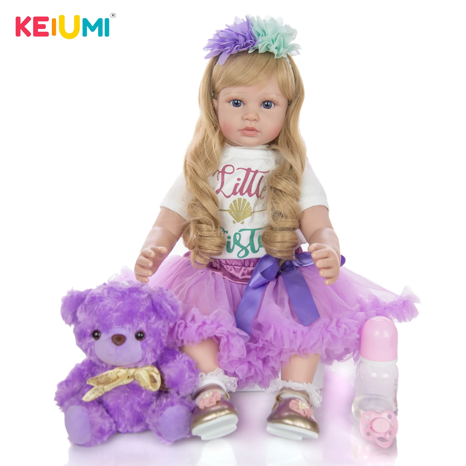  Keiumi 24-Inch Reborn Baby Doll Reborn Baby Cloth Body Model Infant AliExpress New Style