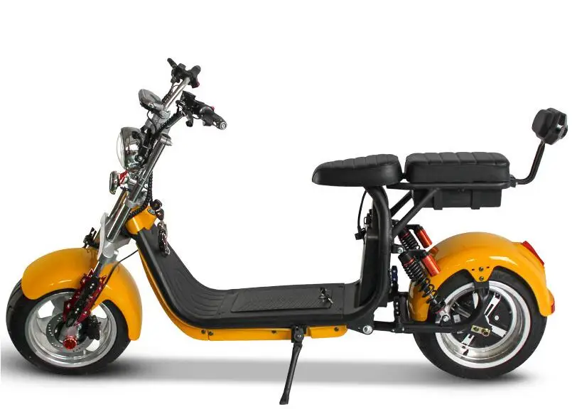 EC/EEC1500W/2000 W мощный электрический велосипед 18 дюймов широкий Tire25 электрический скутер автомобиль гидравлическое давление дисковый тормоз взрослый мотоцикл - Цвет: Оранжевый