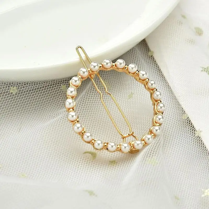 1pc Korea Fashion Imitiation Hair Clip Snap Barrettes Women Girls Handmade Flowers Hairpins Hair Accessories